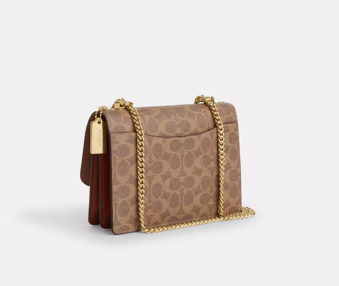 NWT Coach Klare Crossbody Bag In Signature Canvas & Leather With
Rose Print