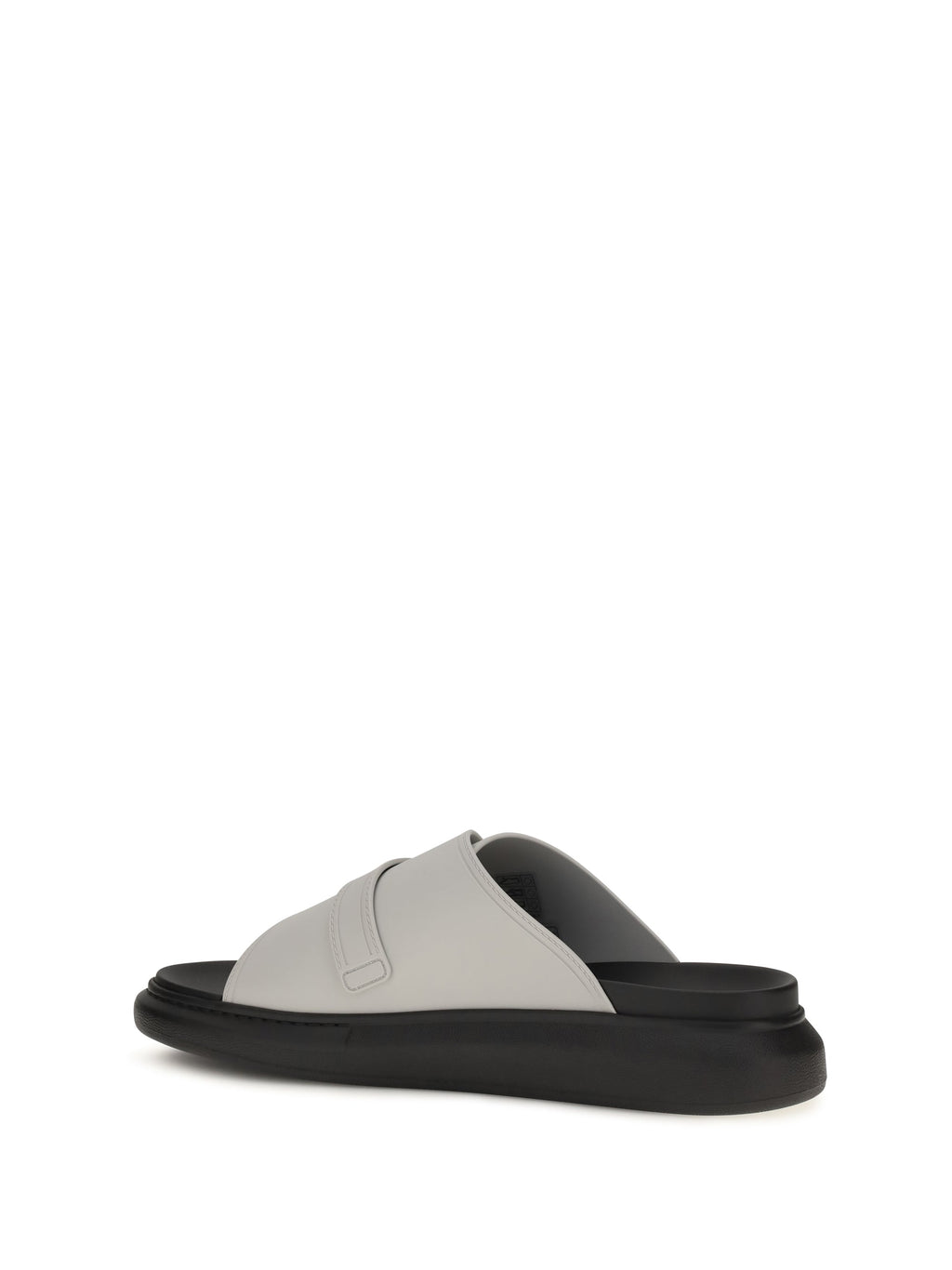Alexander Mcqueen Men Buckle Slide Sandals
