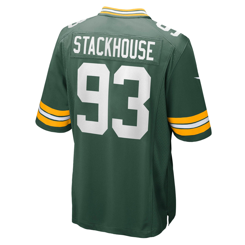 Green Bay Packers Nazir Stackhouse Green Team Game Jersey