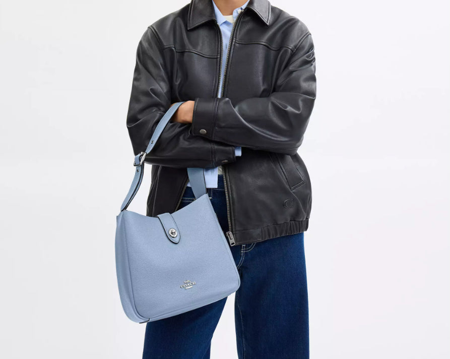 NWT Coach Hadley Convertible Crossbody Leather Bag