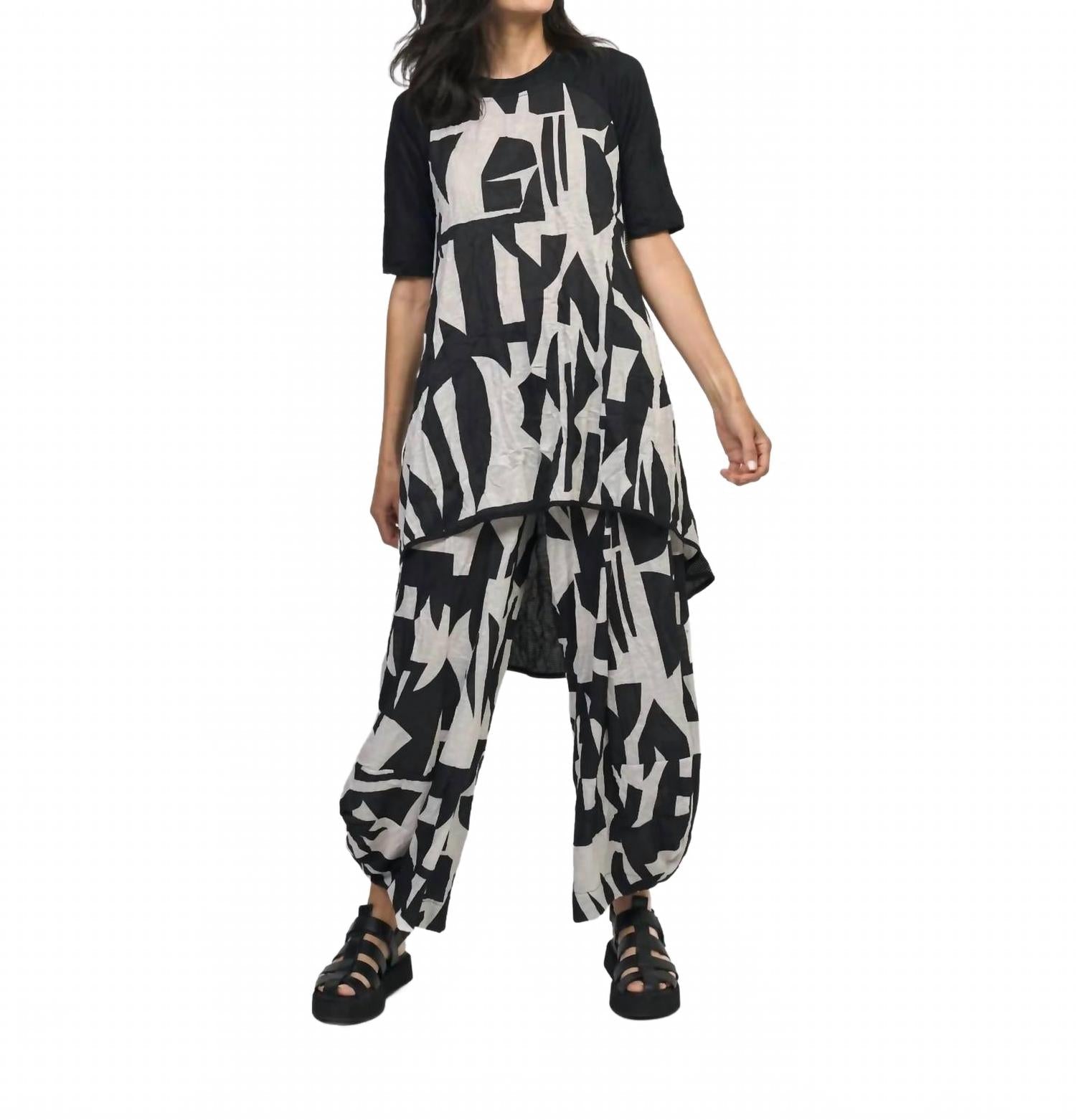 Dayglow Punto Pants In Mono