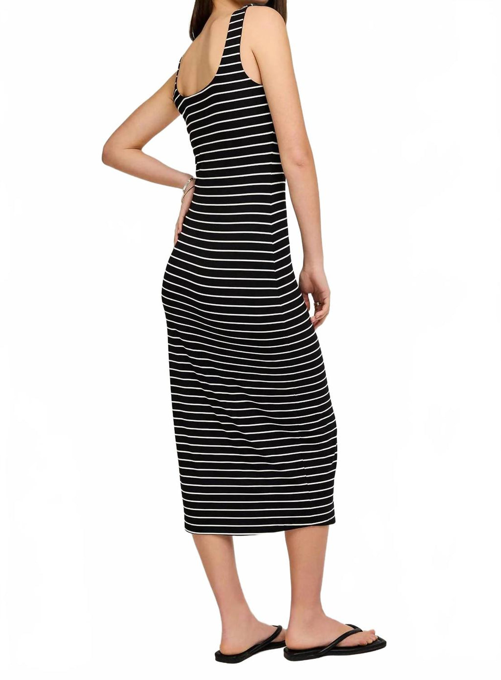 Marley Midi Dress In Black