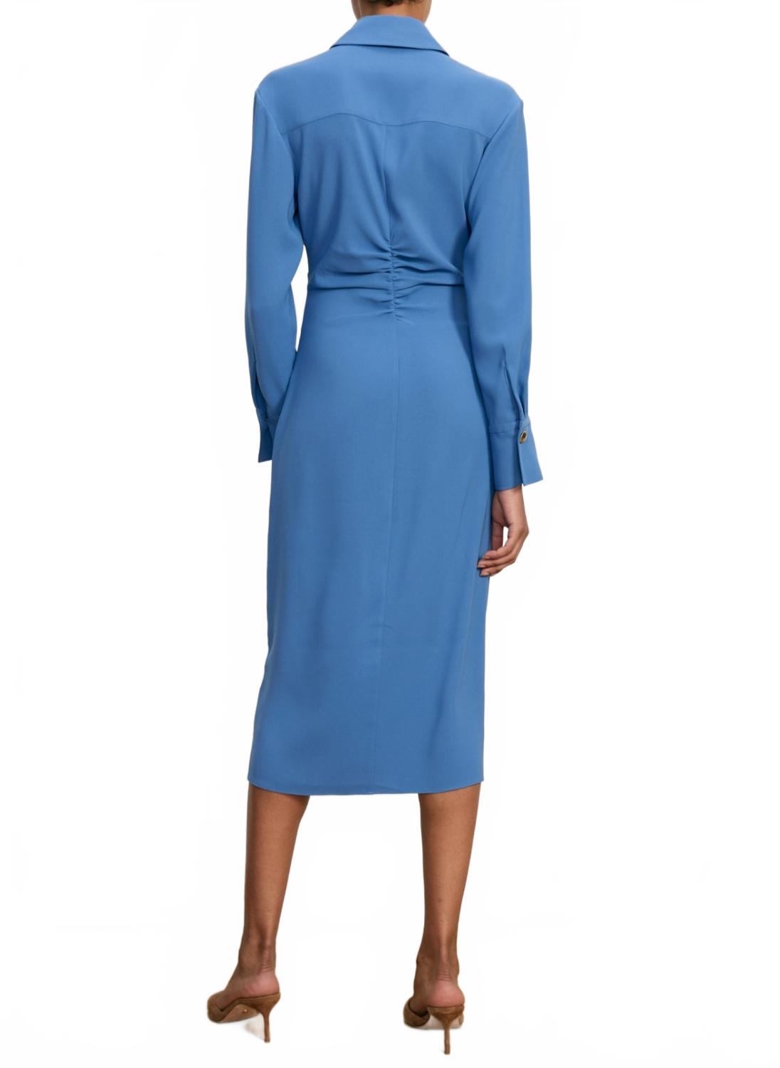 Loxley Dress In Blue Coast