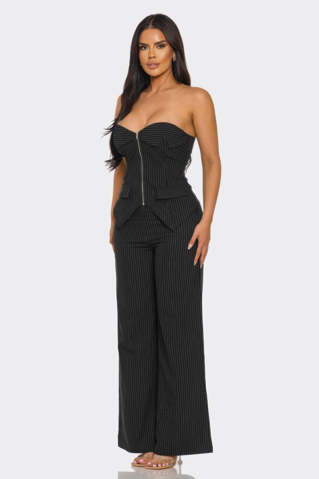 The Power Structure Pinstripe Set