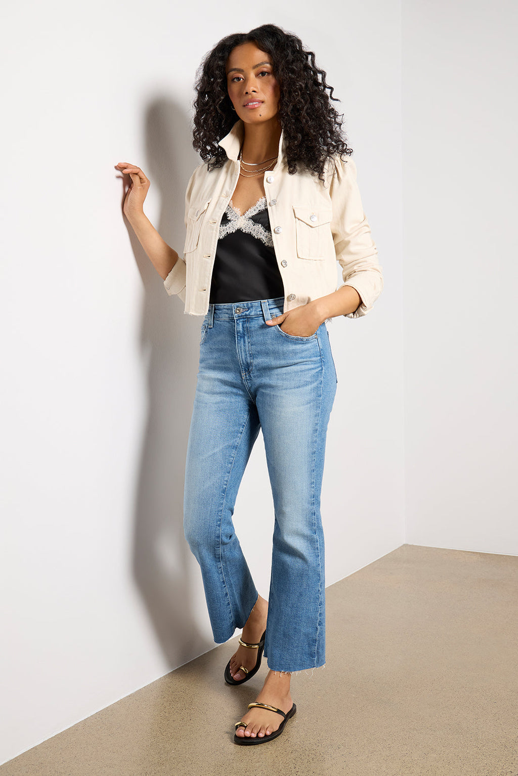 Women's Farrah Crop Boot Jeans