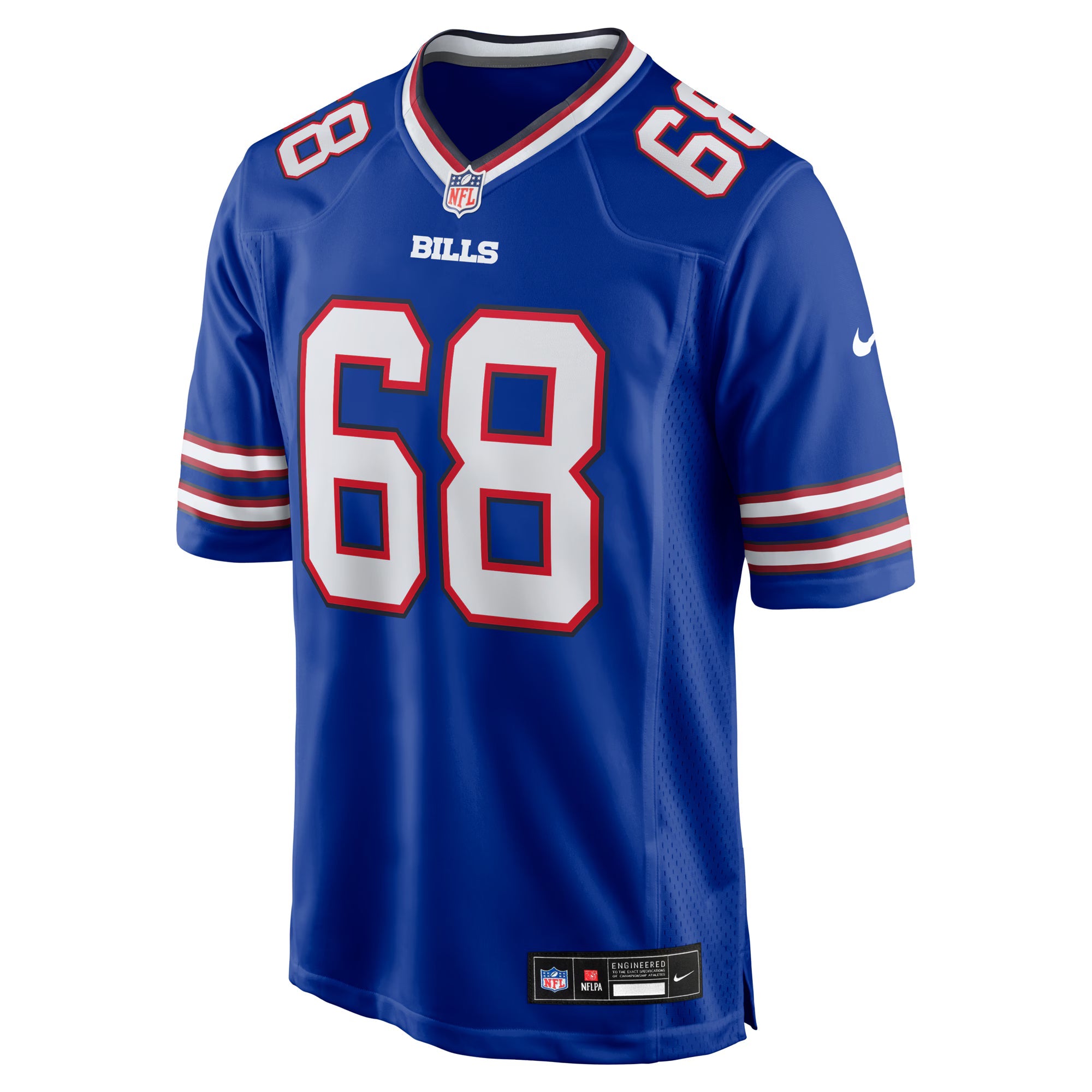 Buffalo Bills Joe DeLamielleure Royal Game Retired Player Jersey
