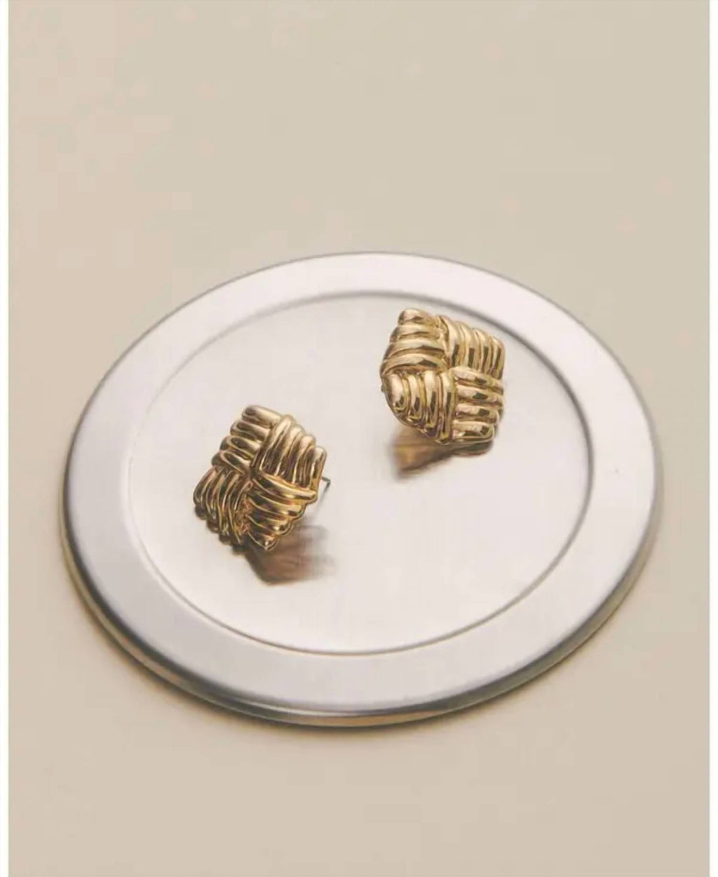 Women's Wind Earrings In Gold