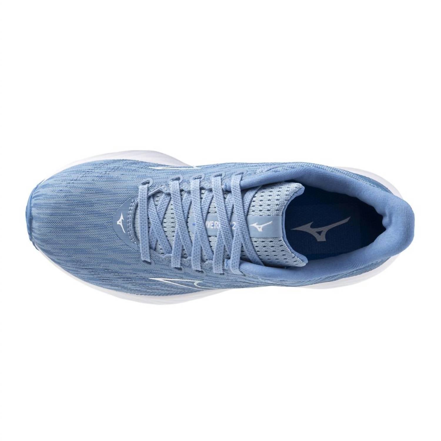 Women's Wave Rider 28 Running Shoe In Glacier Lake-White
