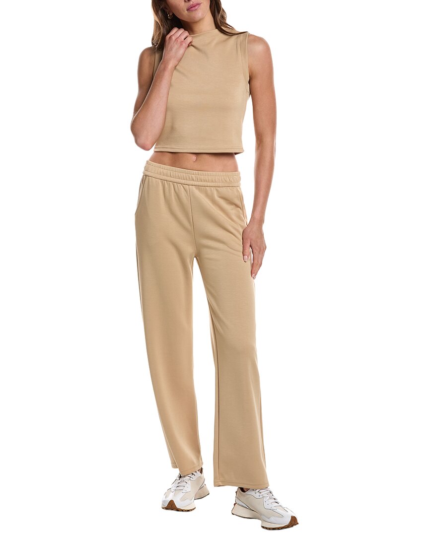 MARION 29in 2pc Crop Tank & Wide Leg Pant Lounge Set