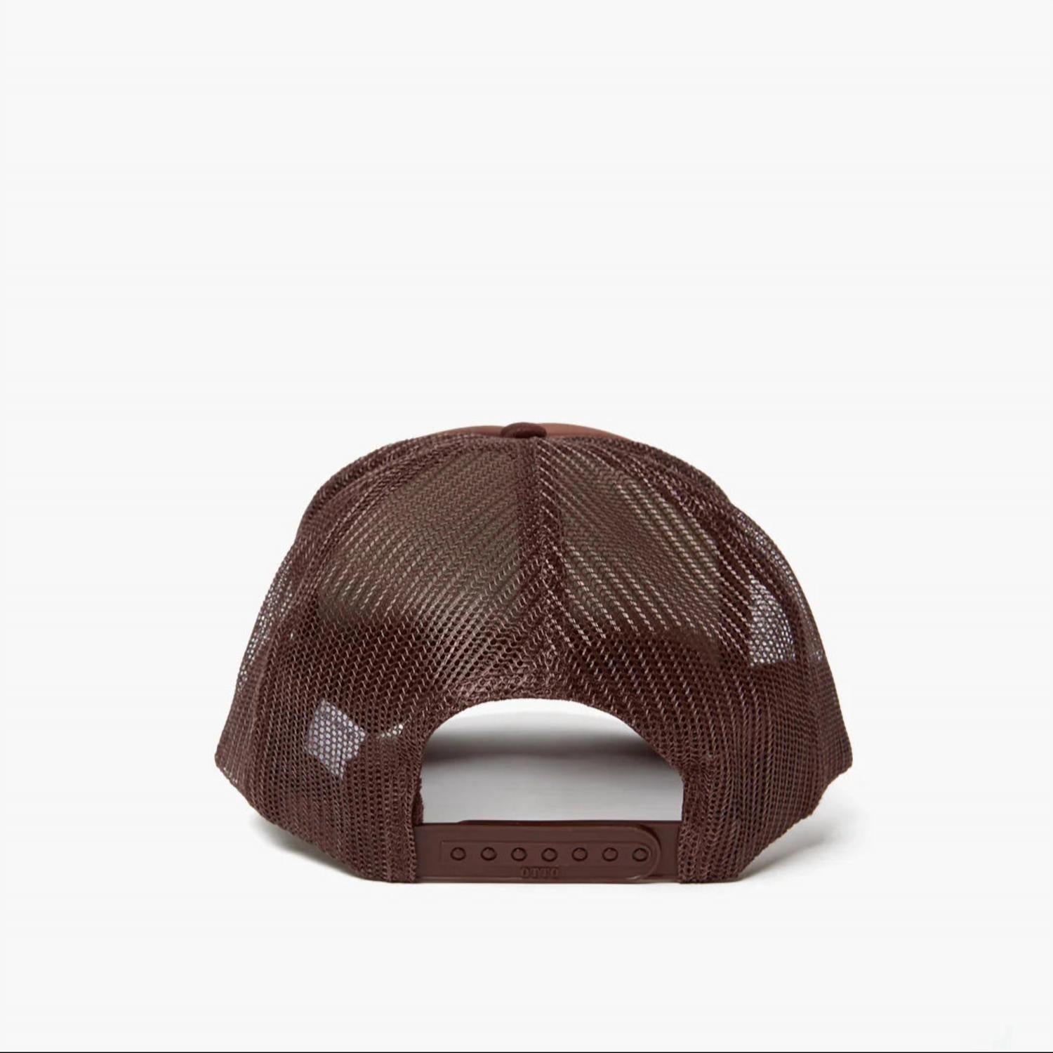 Women's Trucker Hat In Chocolate