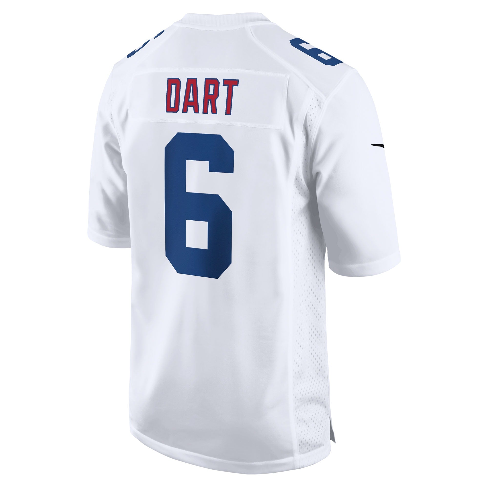 New York Giants Jaxson Dart Tundra White Fashion Game Jersey