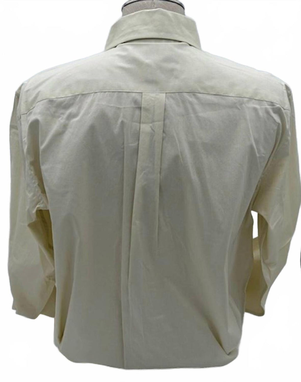 Men's Solid Button Down Shirt In Eggshell