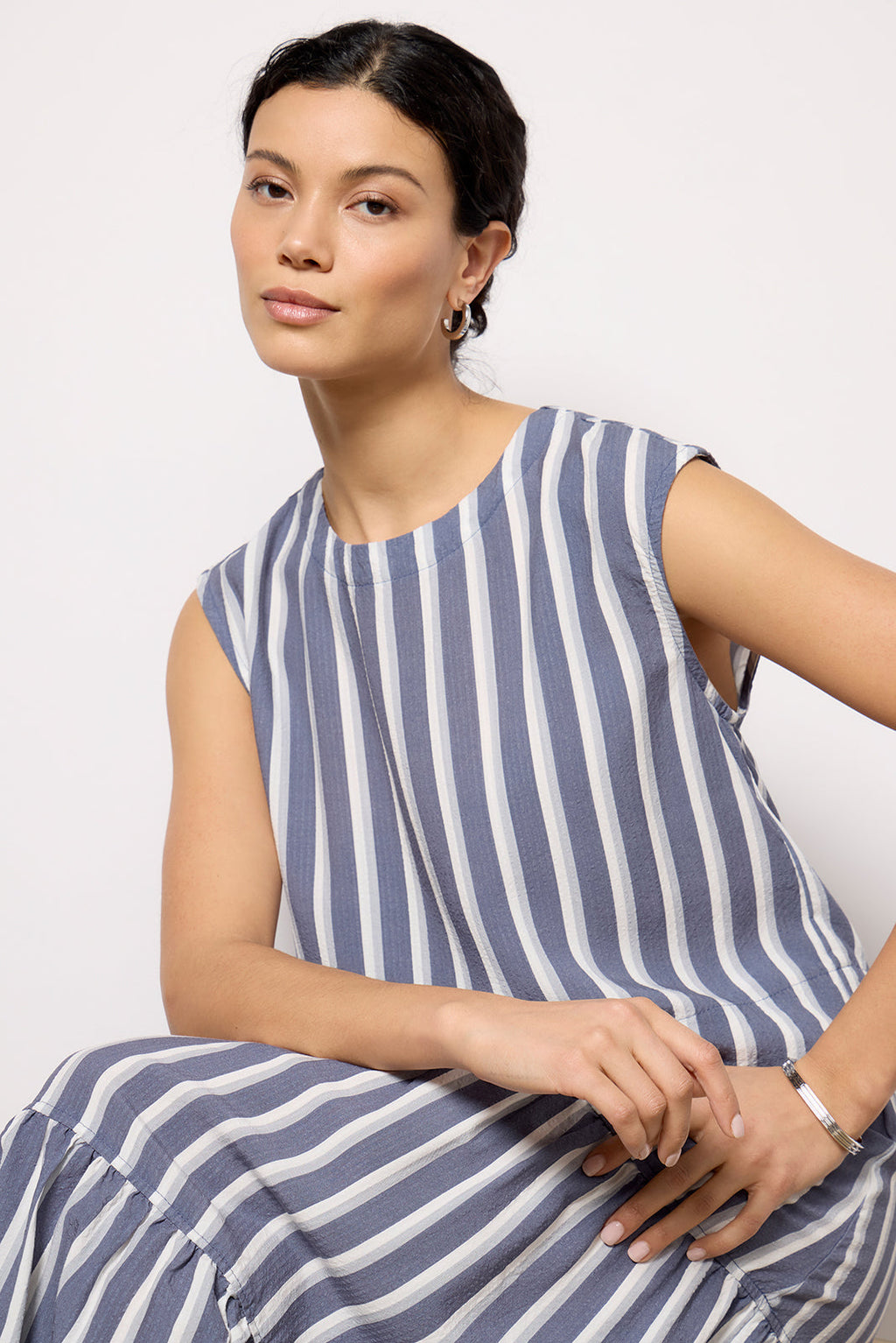 Women's Cali Stripe Shell Top