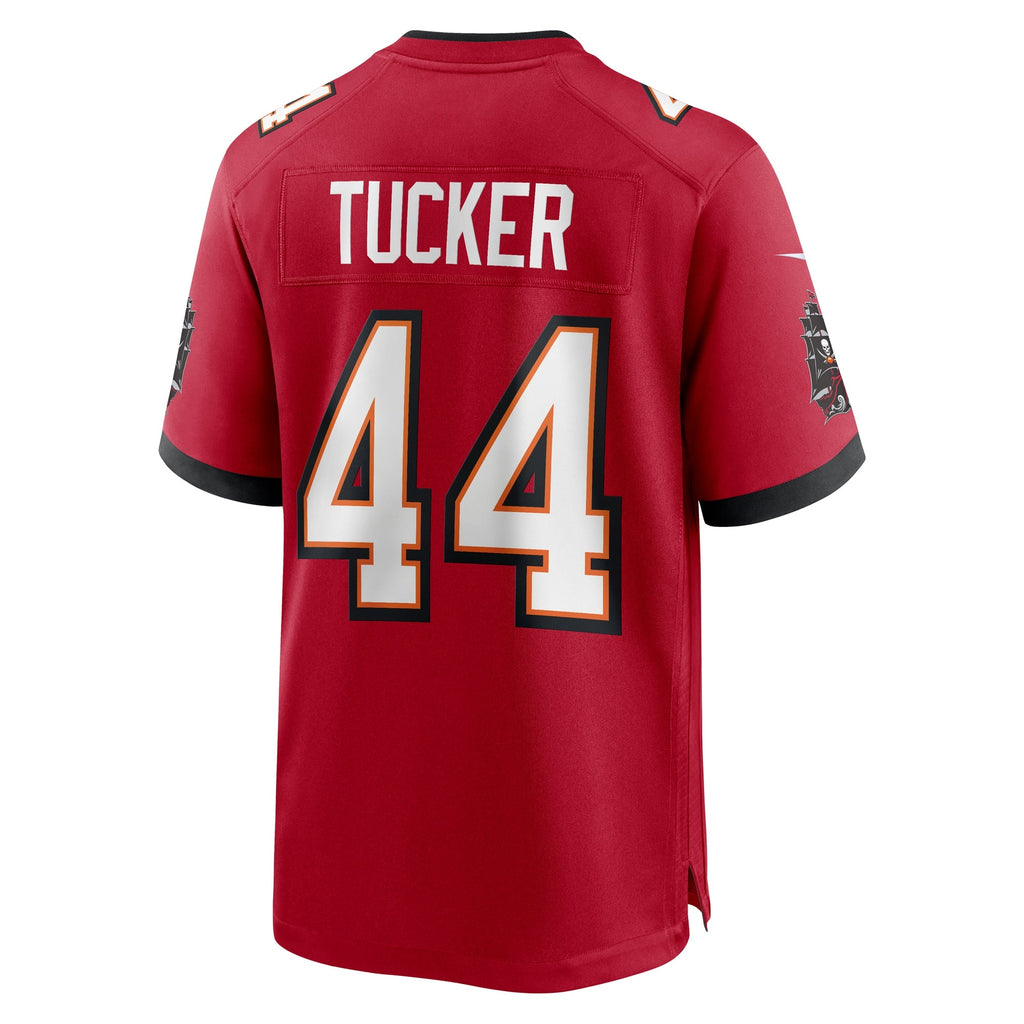 Tampa Bay Buccaneers Sean Tucker Red Game Jersey