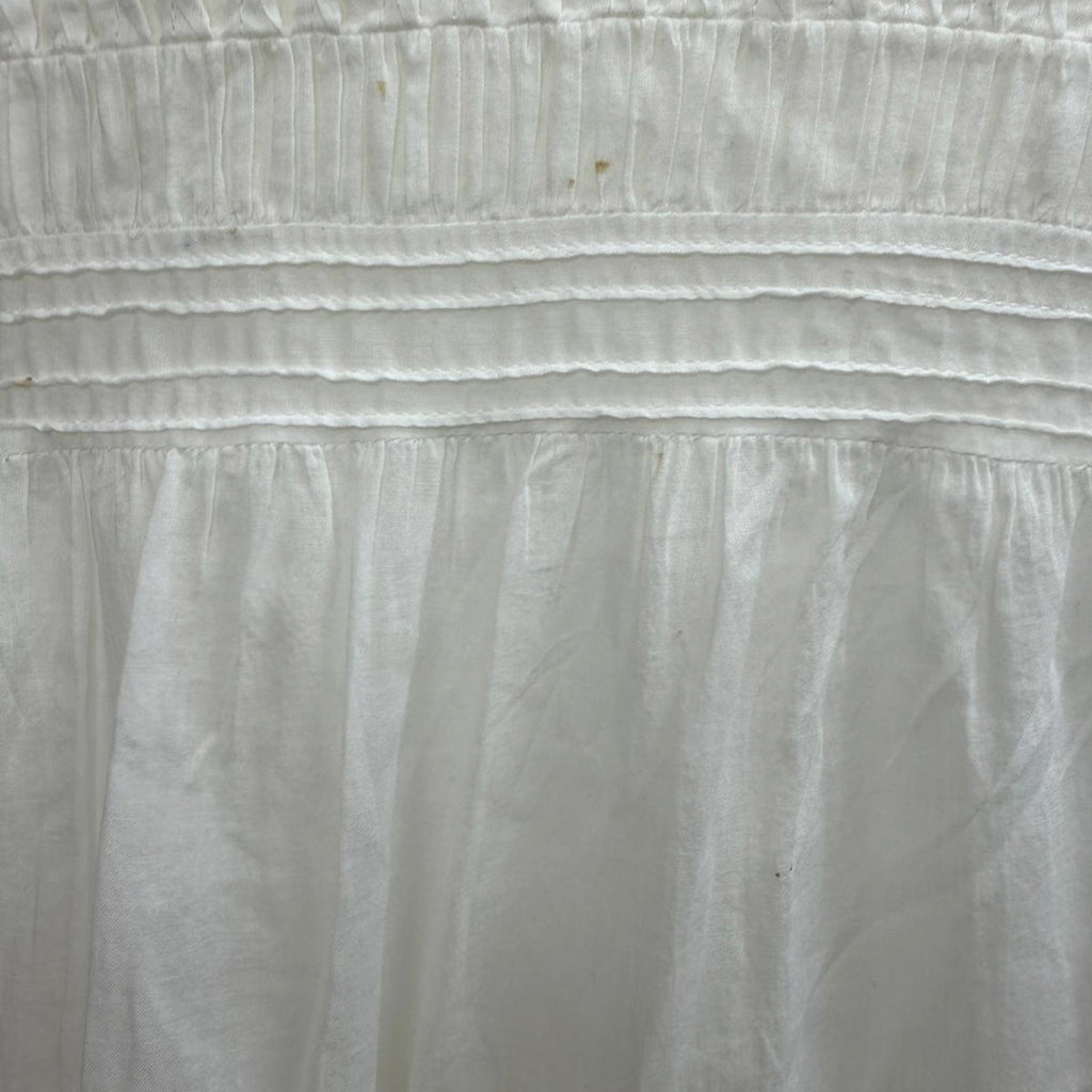 Isabel Marant Etoile Lanikaye Mini Dress in White Cotton