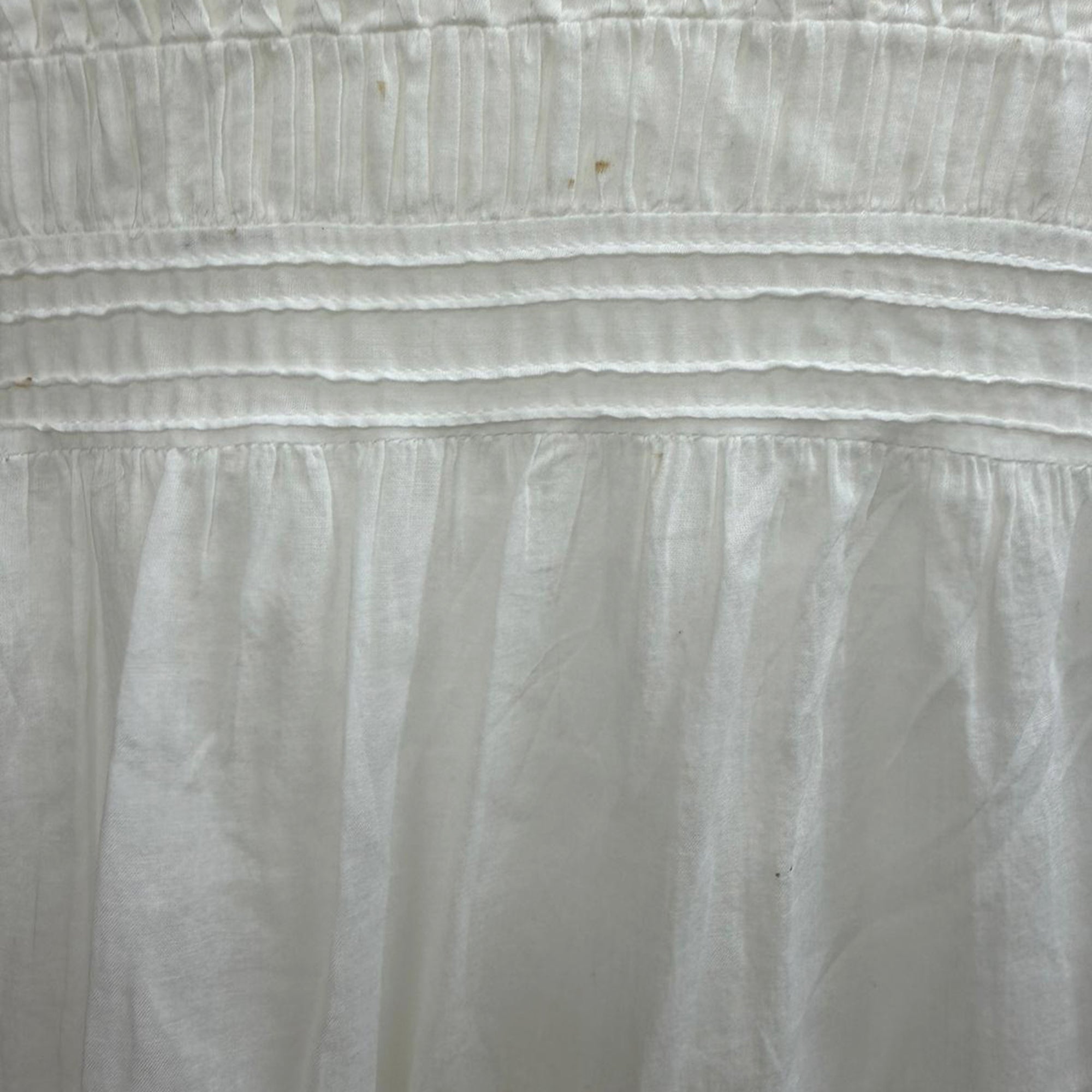 Isabel Marant Etoile Lanikaye Mini Dress in White Cotton