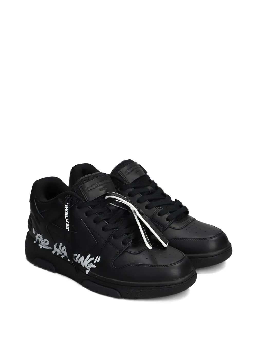 Off White Men Lace-Up Sneakers