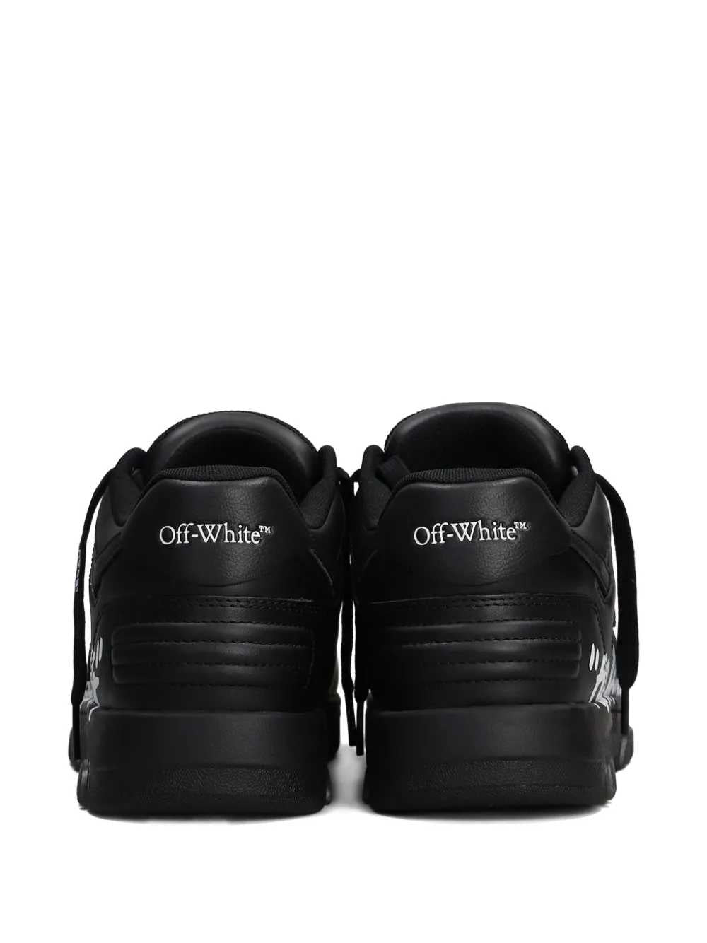 Off White Men Lace-Up Sneakers