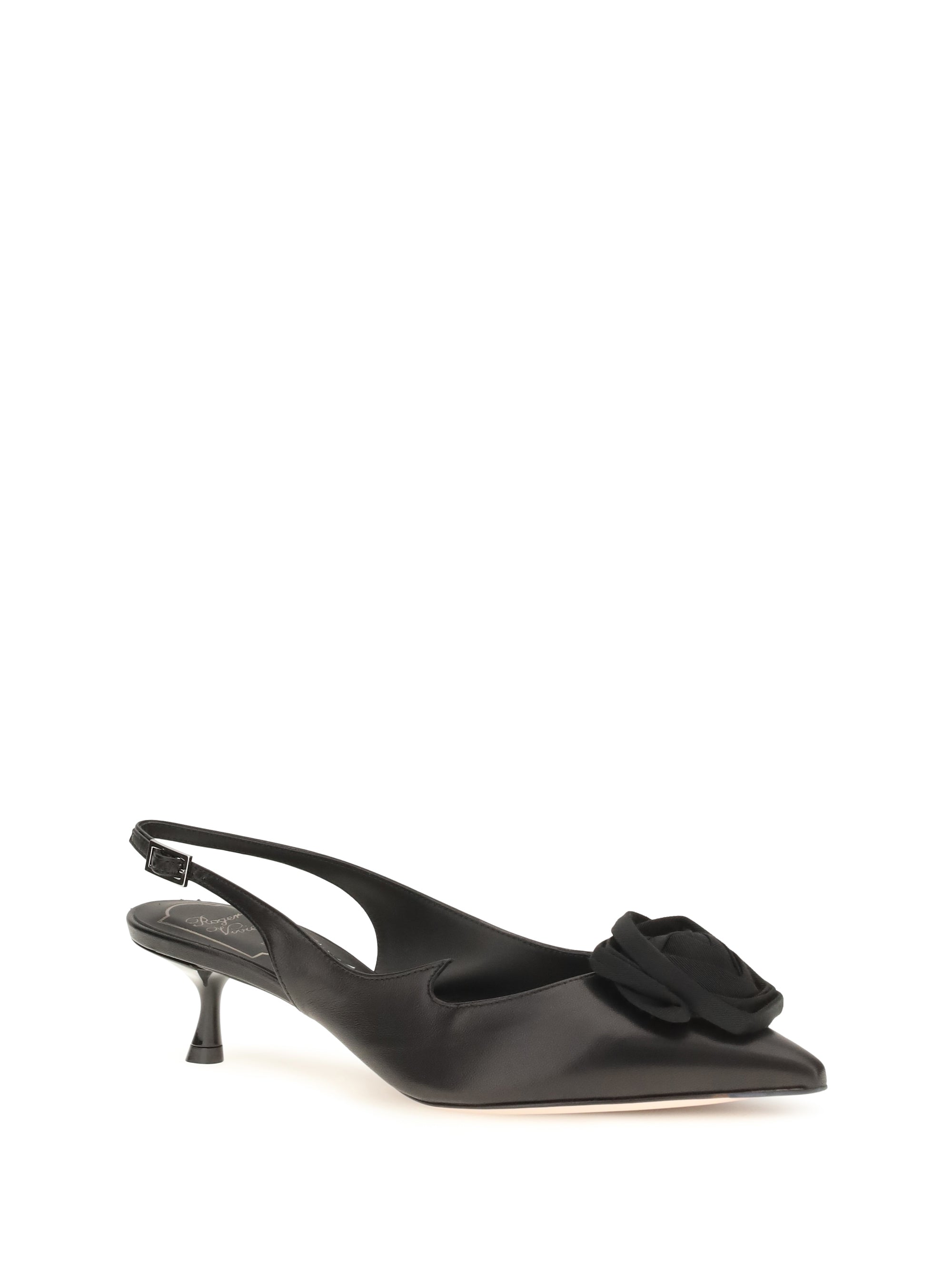 Roger Vivier Women Rose Vivier Slingback Pumps