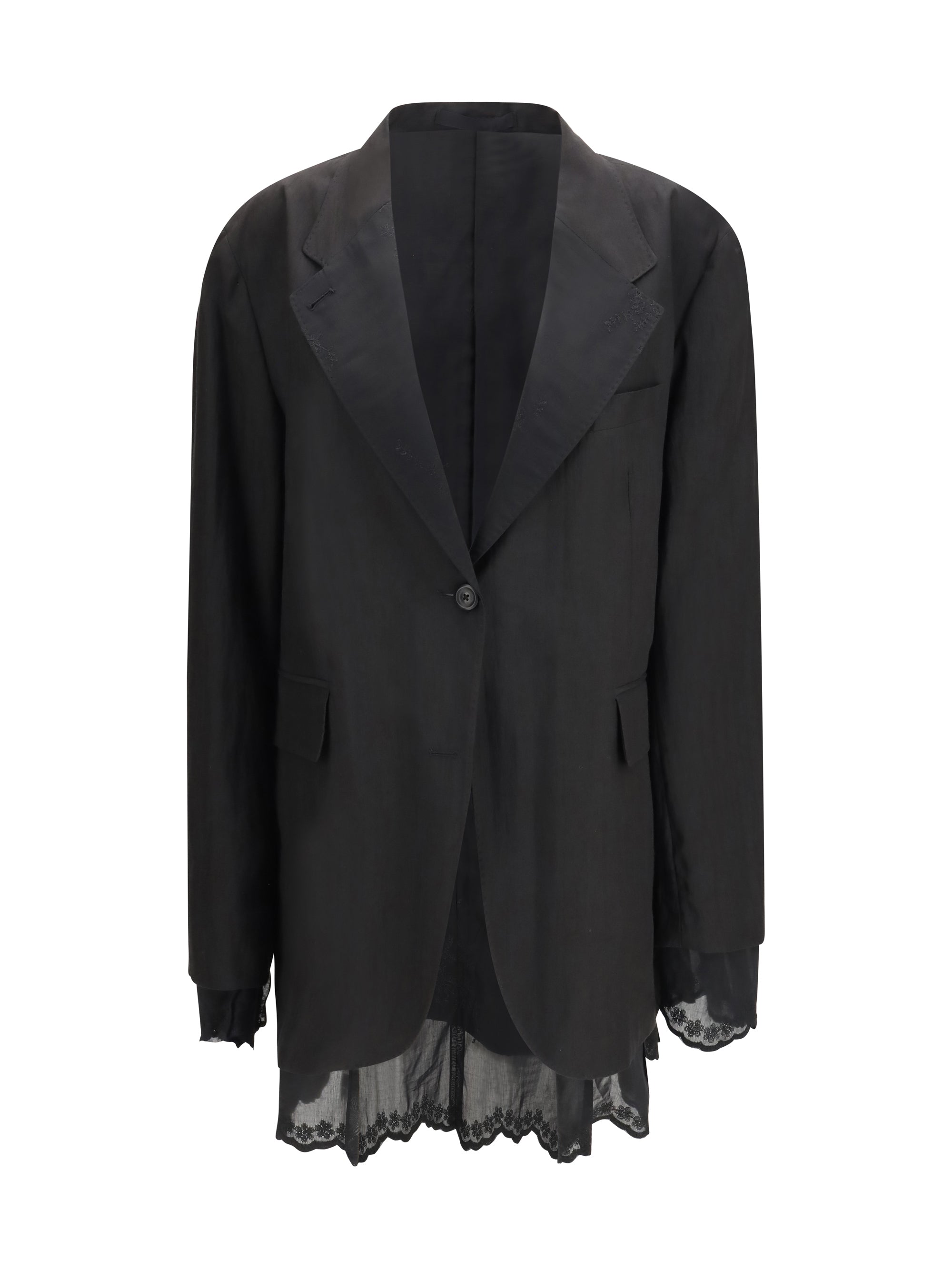 Our Legacy Women Reversible Drip Single Breasted Blazer