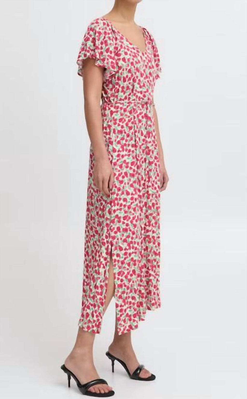Hayley Midi Dress In Pink