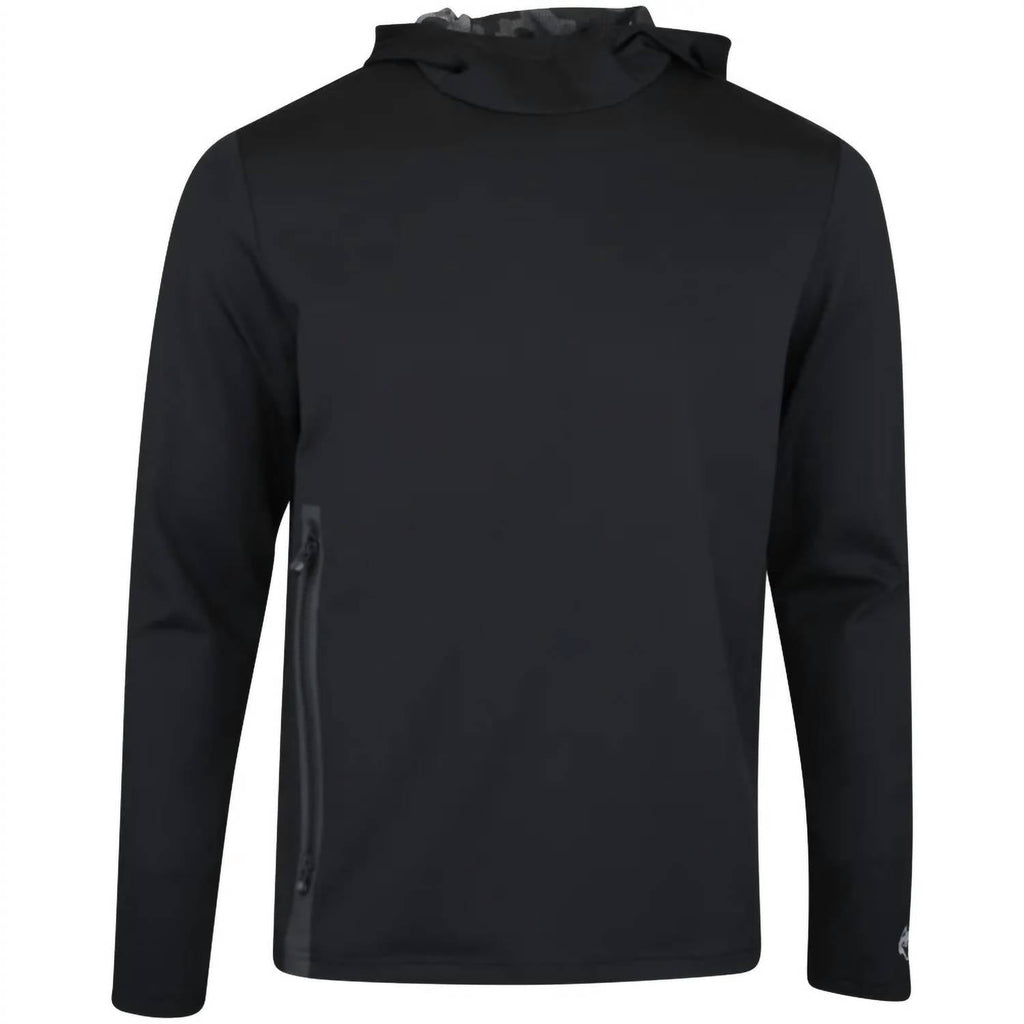 Men's Cokato Camo Hoodie In Shepherd Black