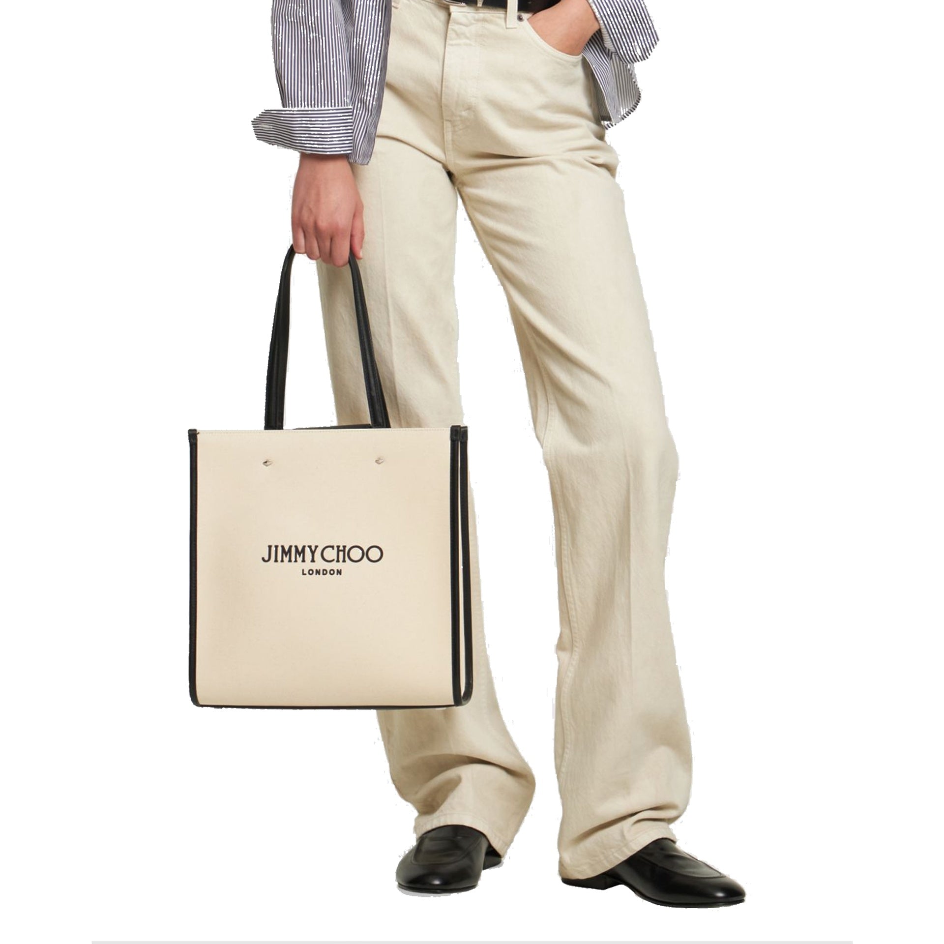 Jimmy Choo Medium Logo Tote Bag Women