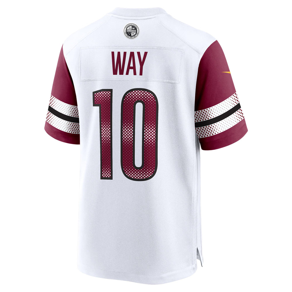 Washington Commanders Tress Way White Game Jersey