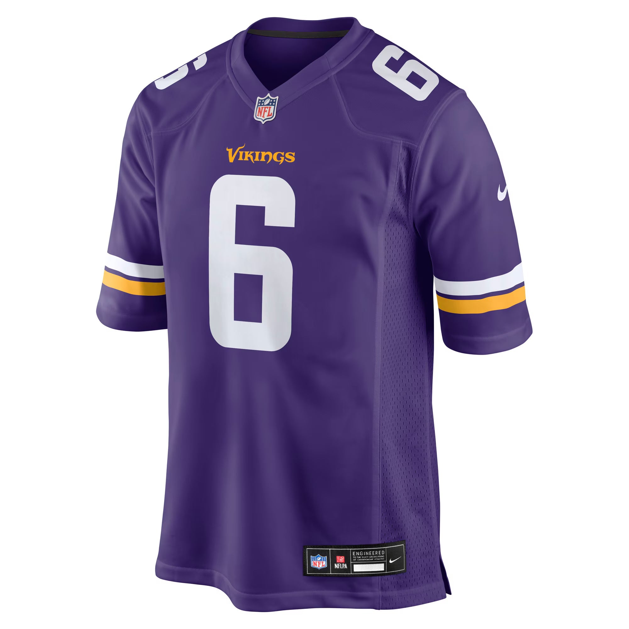 Minnesota Vikings Dwight McGlothern Purple Team Game Jersey