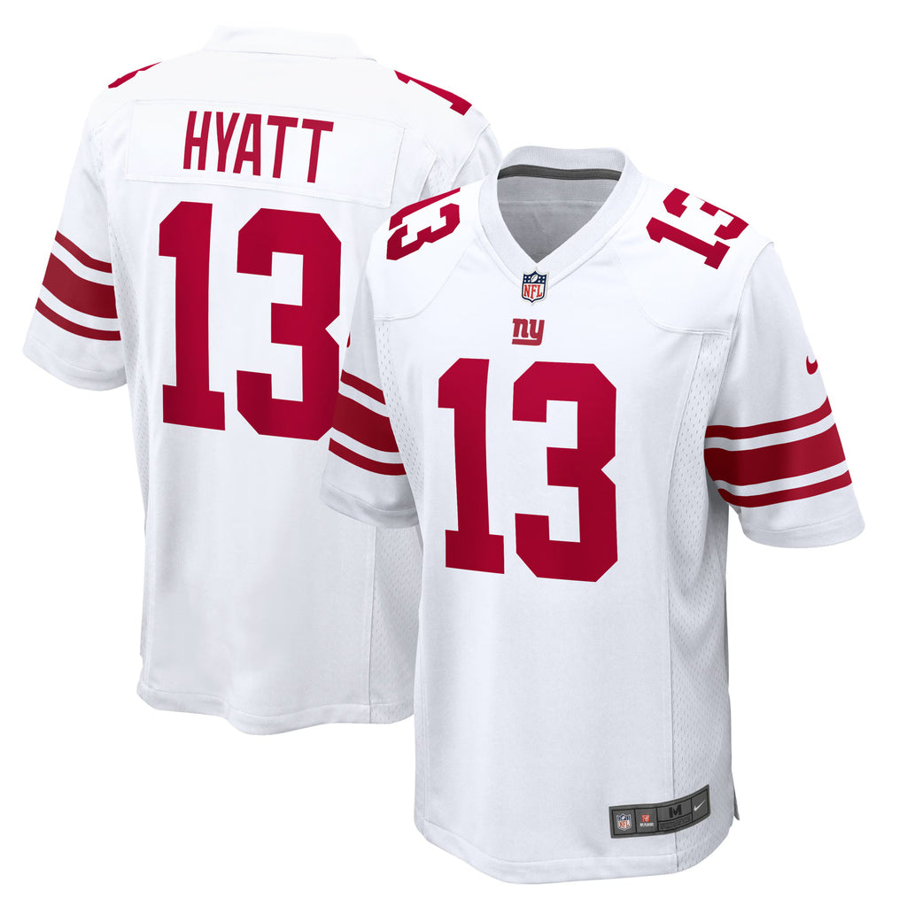 New York Giants Jalin Hyatt White Game Jersey