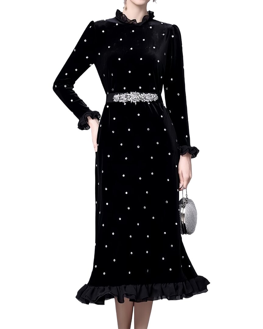 Linda Charm Printed Midi Dress
