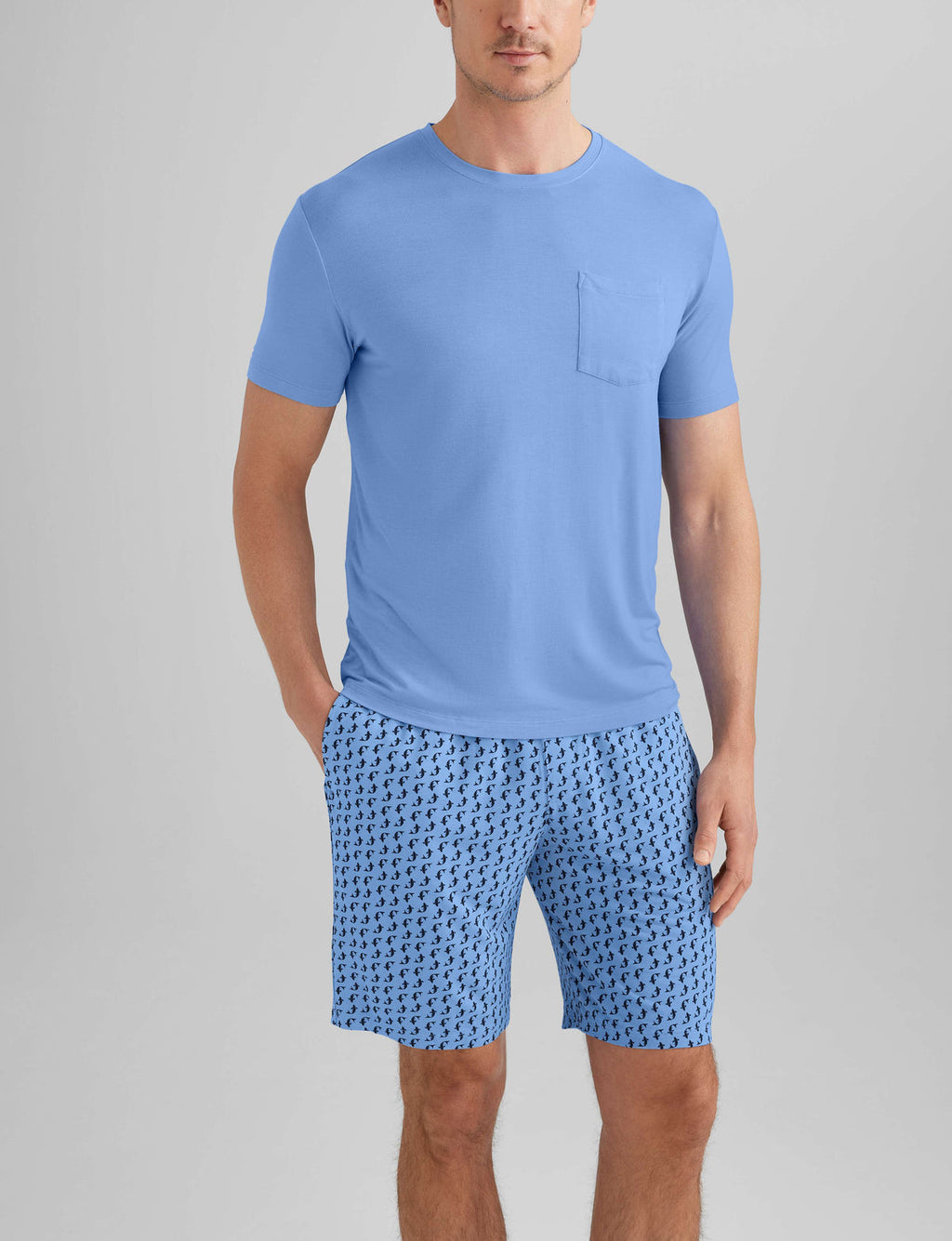 Men's Second Skin Sleep Pocket T-Shirt