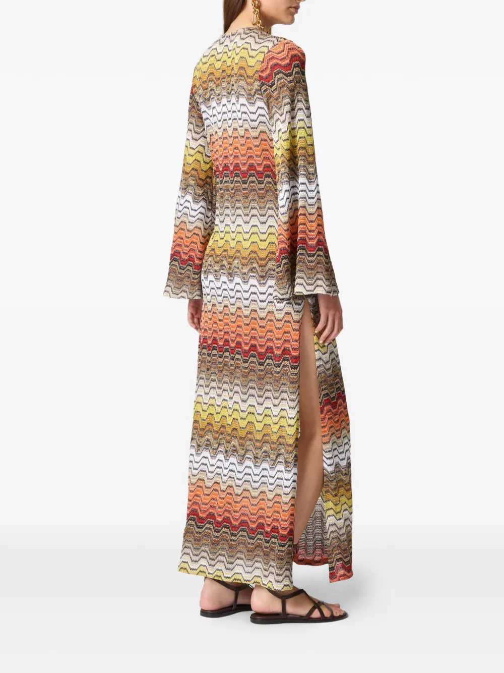 Missoni Women Long Dress With Chevron Pattern