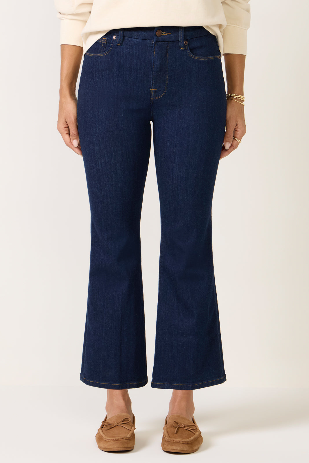 Women's Legs Crop Mini Bootcut Jean