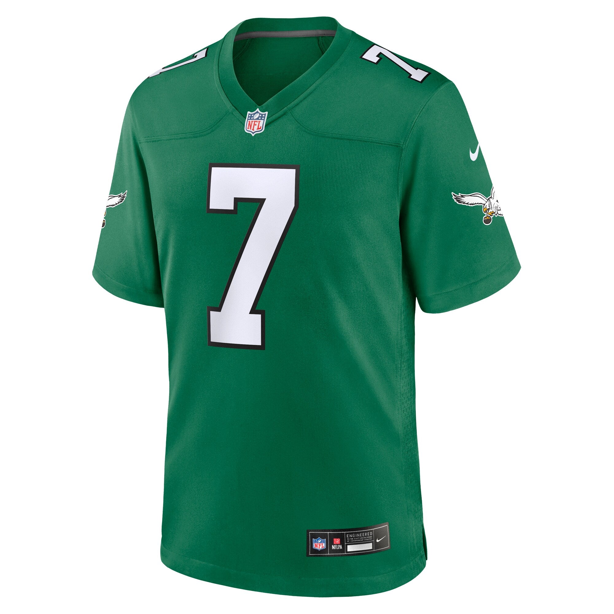 Philadelphia Eagles Ron Jaworski Kelly Green Retired Player Alternate Game Jersey