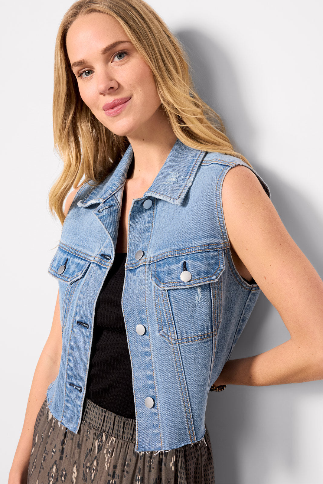 Women's Robbie Denim Vest