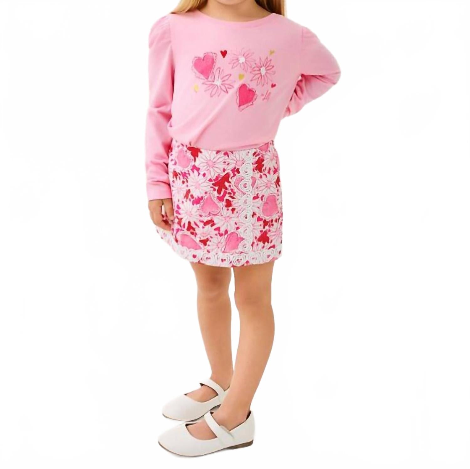 Mini Michelina Skort In Coconut Dear Heart