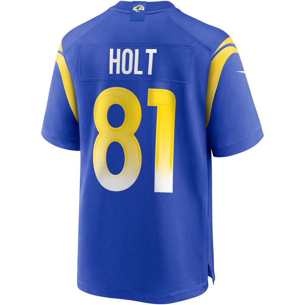 Los Angeles Rams Torry Holt Royal Game Retired Player Jersey