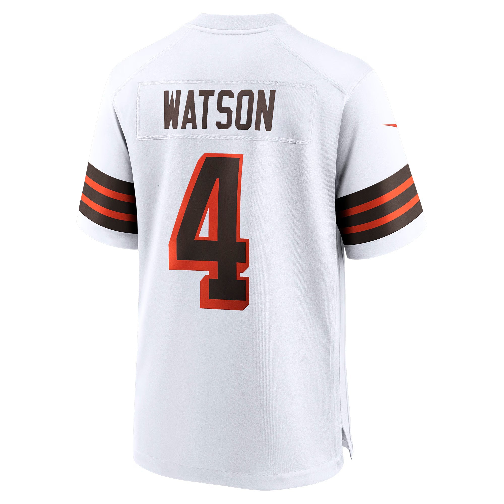 Cleveland Browns Deshaun Watson White Alternate Game Jersey