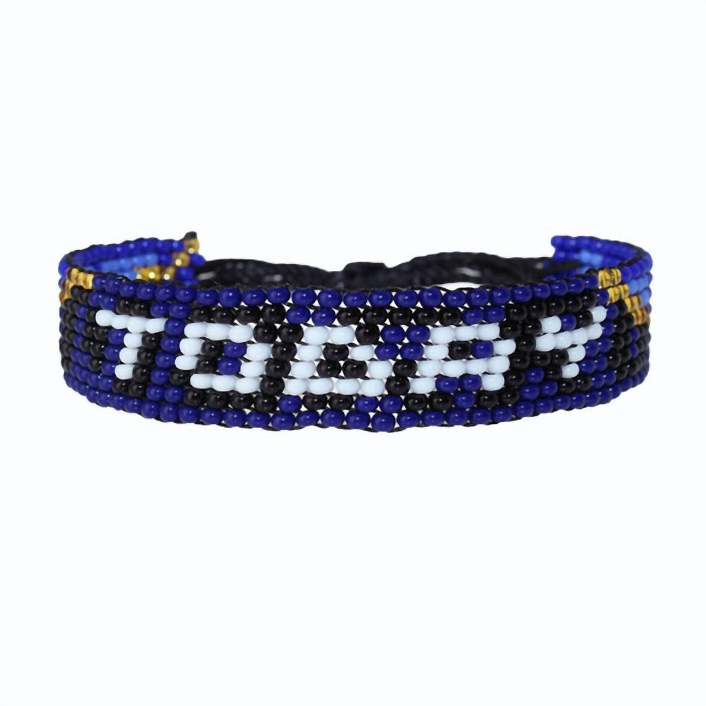 Unsiex Today Bracelet In Blue Gold
