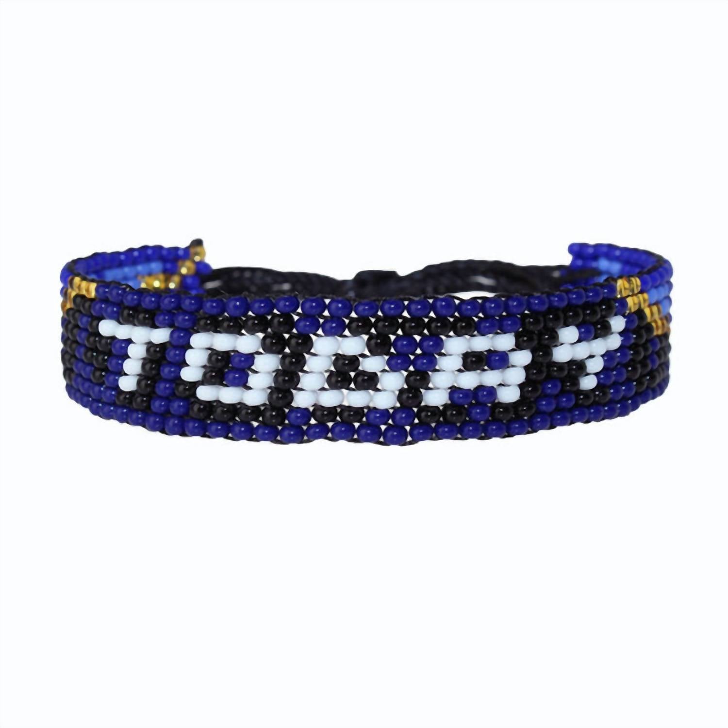 Unsiex Today Bracelet In Blue Gold