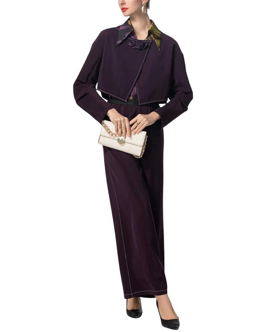 BURRYCO Jacket, Vest & Pant Set
