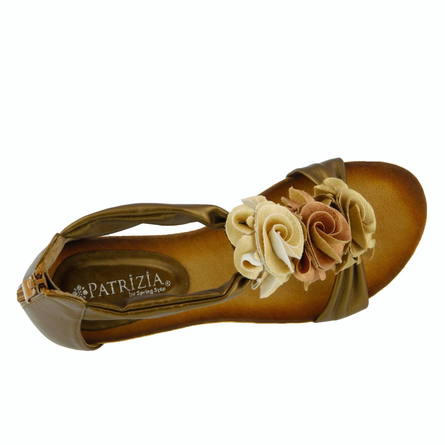 Women's Harlequin Wedge Sandal In Gold Multi
