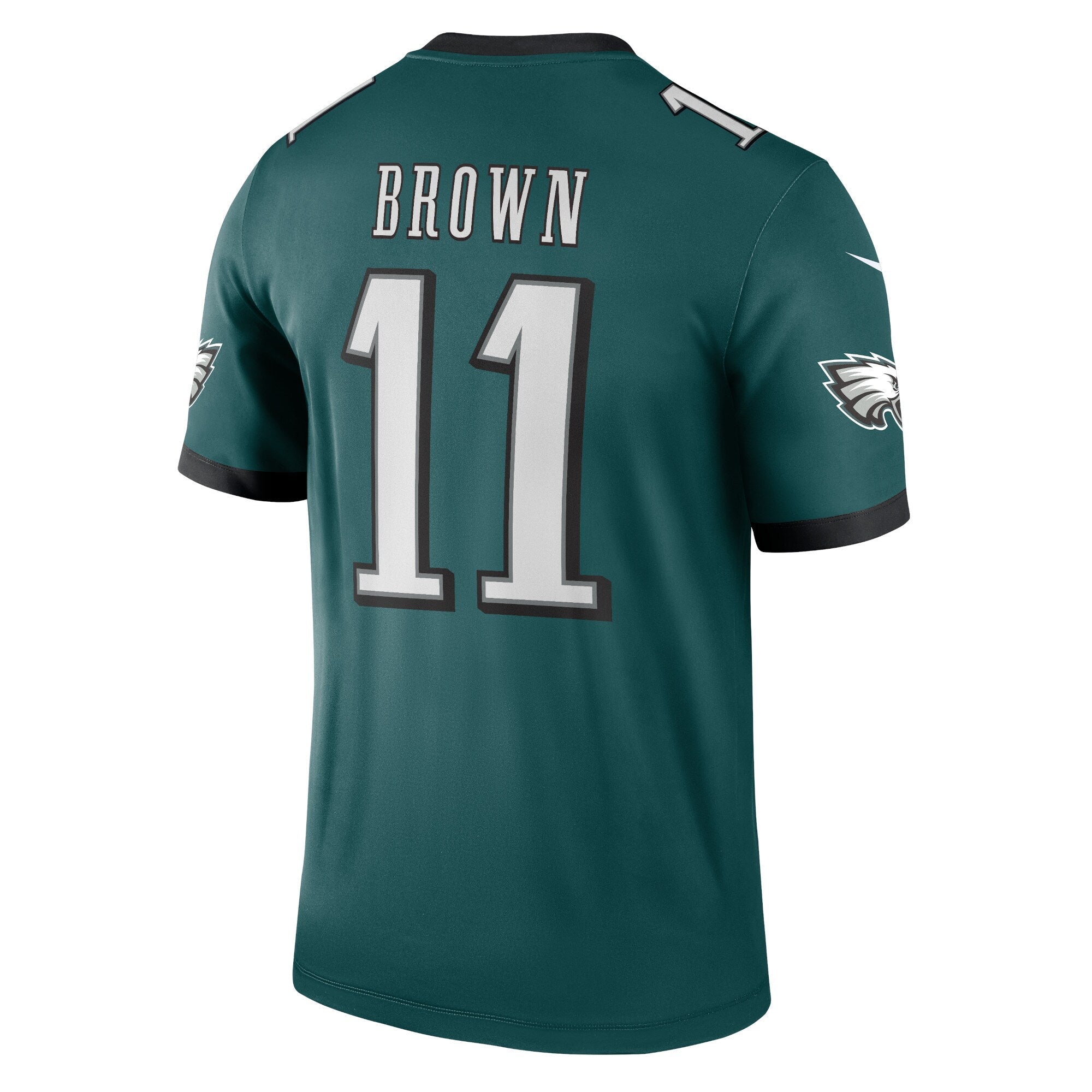Philadelphia Eagles A.J. Brown Green Legend Player Performance Top