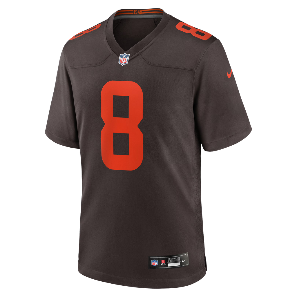 Cleveland Browns Dillon Gabriel Brown Alpha Dawg Game Jersey