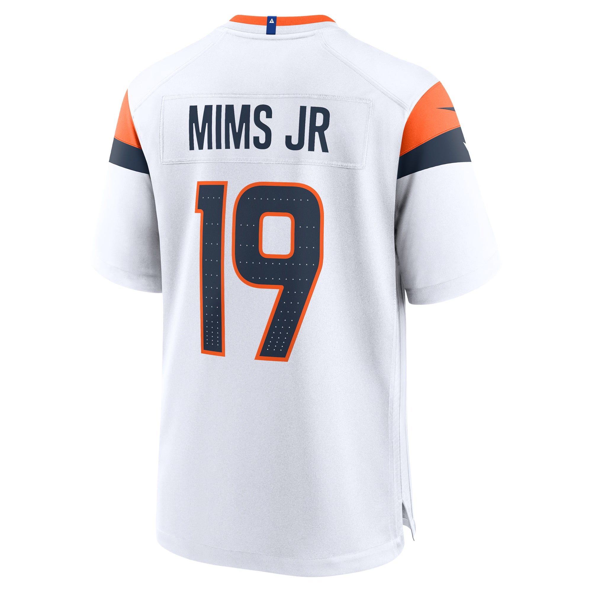 Denver Broncos Marvin Mims Jr White Game Jersey