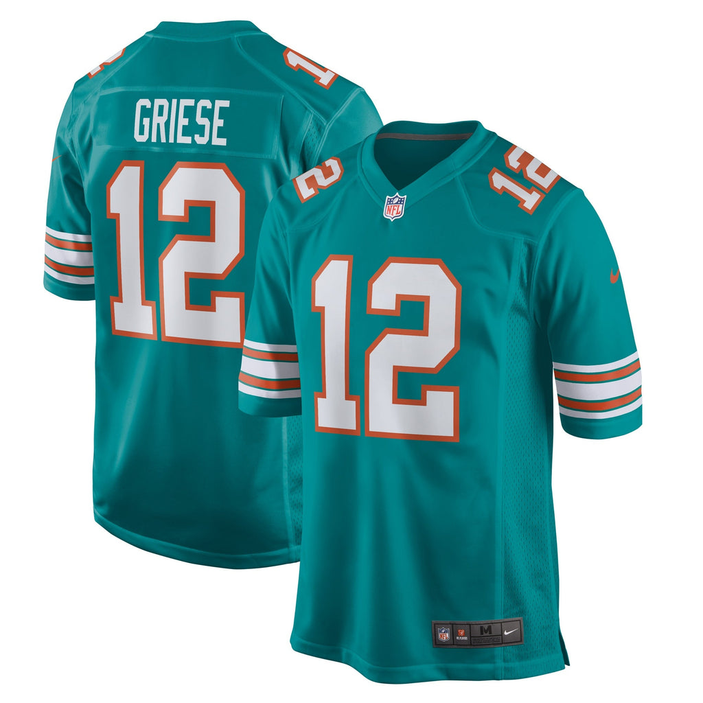 Miami Dolphins Bob Griese Aqua Retired Player Jersey