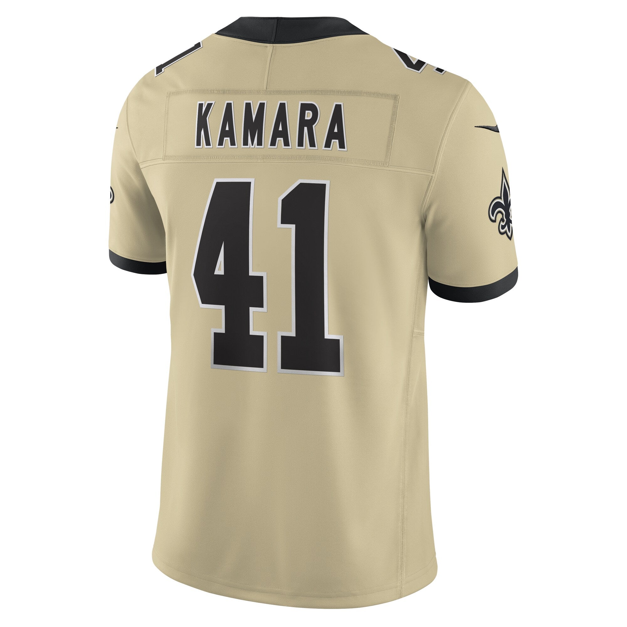New Orleans Saints Alvin Kamara Gold Alternate Gameday Golds Alternate Vapor F.U.S.E. Limited Jersey