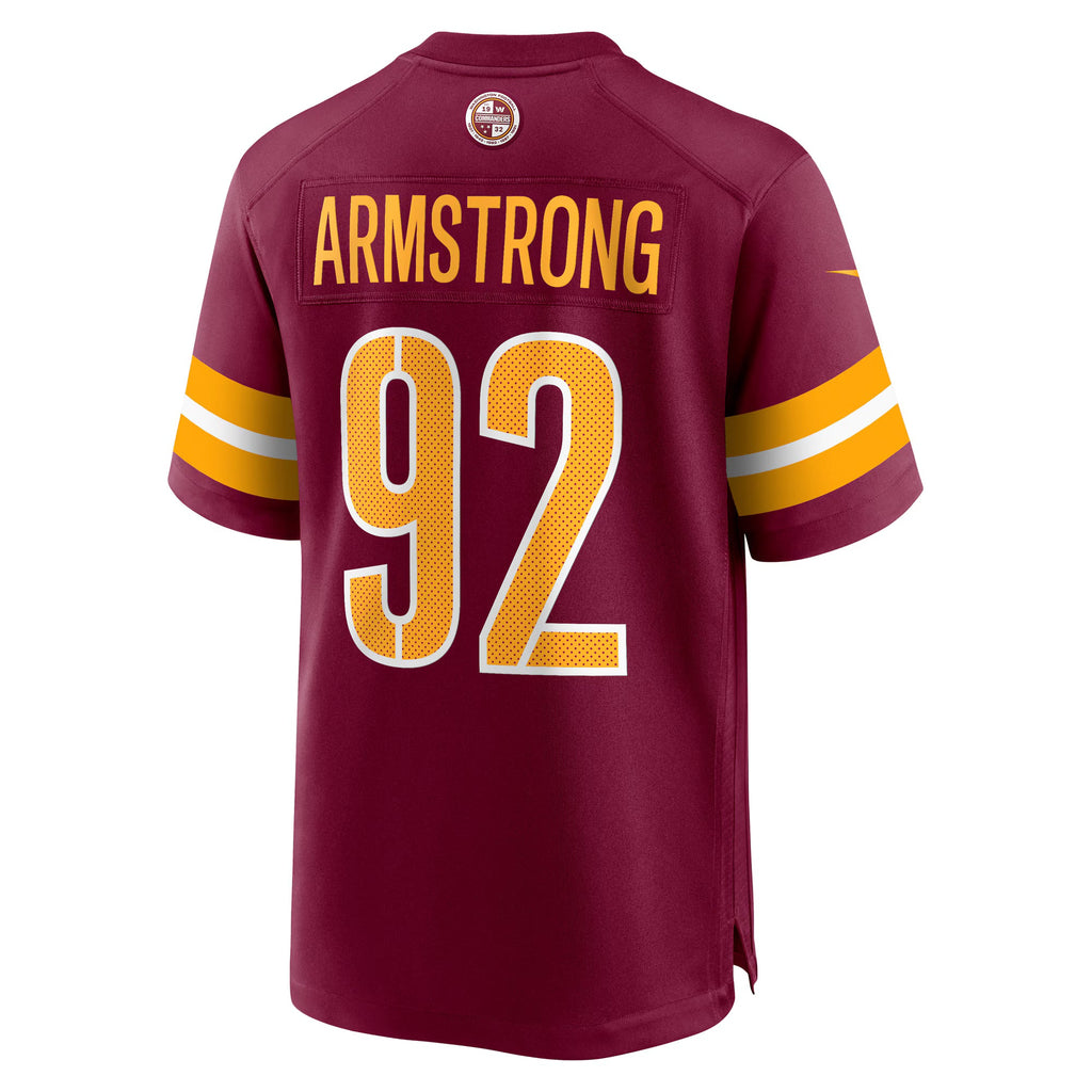 Washington Commanders Dorance Armstrong Burgundy Game Jersey