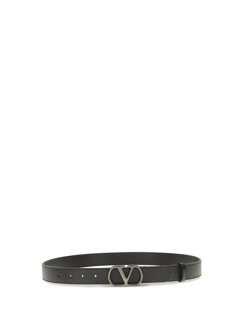 Valentino Garavani Men Vlogo Signature Leather Belt